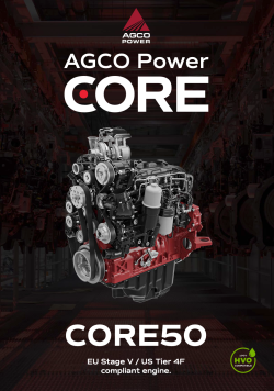 CORE50 – 5-liter 4-cylinder off-road engine